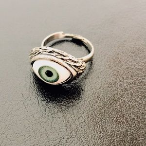 90’s Eye Ring silver evil eye